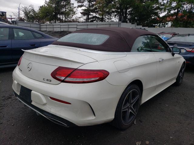 WDDWK6EB3HF468644 - 2017 MERCEDES-BENZ C 43 4MATIC AMG WHITE photo 3