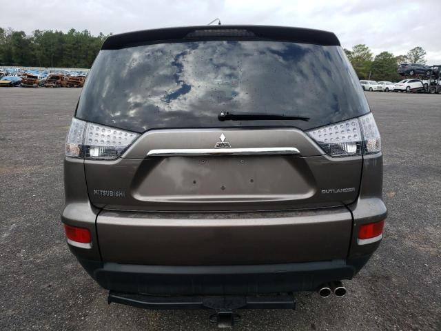 JA4JS4AX1BU016294 - 2011 MITSUBISHI OUTLANDER XLS BROWN photo 6