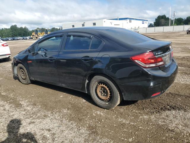 2HGFB2F4XEH029360 - 2014 HONDA CIVIC LX BLACK photo 2
