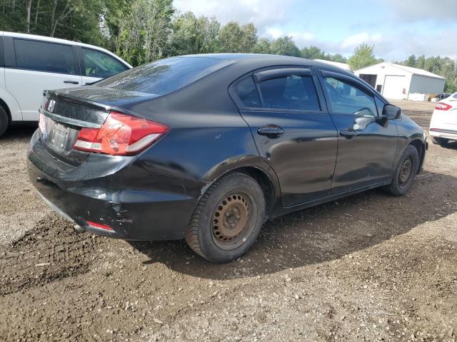 2HGFB2F4XEH029360 - 2014 HONDA CIVIC LX BLACK photo 3
