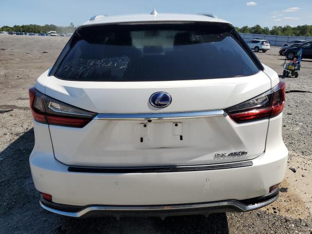 2T2HGMDA1NC081799 - 2022 LEXUS RX 450H WHITE photo 6