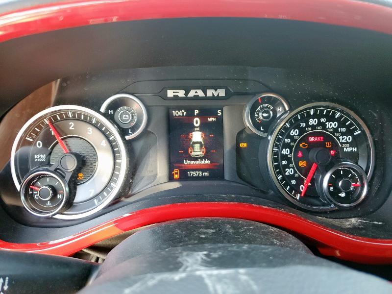 1C6RREBT8RN145988 - 2024 RAM 1500 BIG HORN/LONE STAR CHARCOAL photo 9