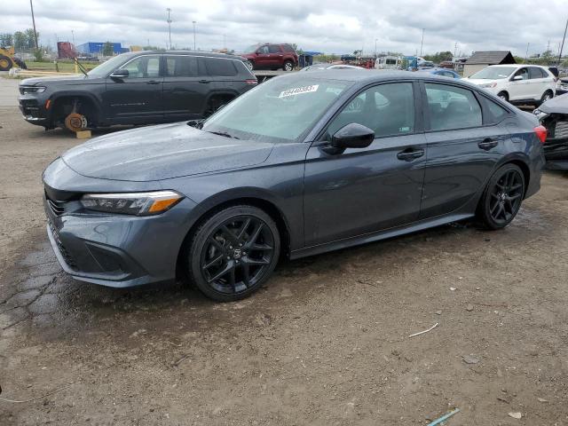 2HGFE2F59NH592822 - 2022 HONDA CIVIC SPORT 灰色 照片 1