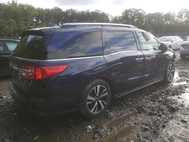 5FNRL6H9XJB039783 - 2018 HONDA ODYSSEY ELITE Azul foto 3