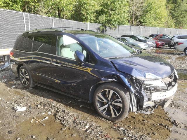 5FNRL6H9XJB039783 - 2018 HONDA ODYSSEY ELITE Azul foto 4