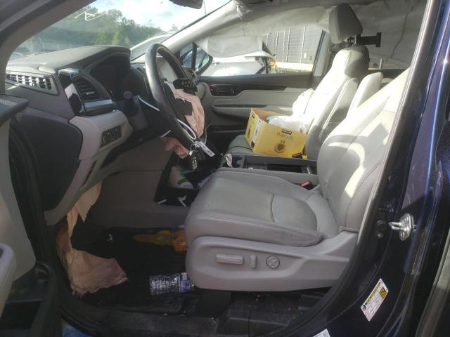 5FNRL6H9XJB039783 - 2018 HONDA ODYSSEY ELITE Azul foto 7