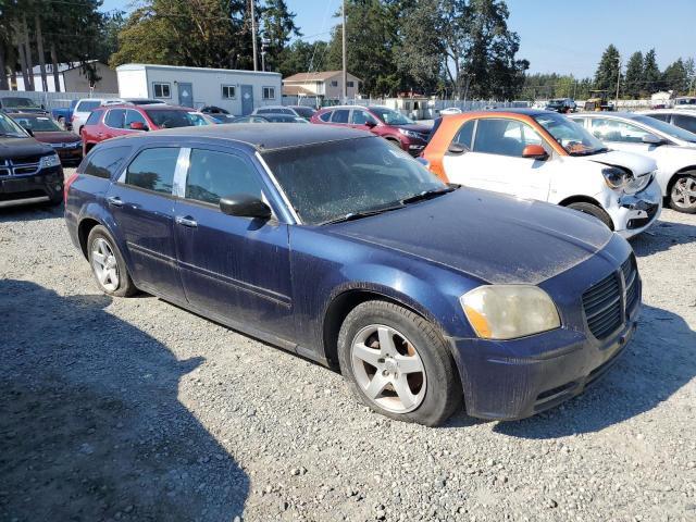 2D4FV48T15H621853 - 2005 DODGE MAGNUM SE BLUE photo 4