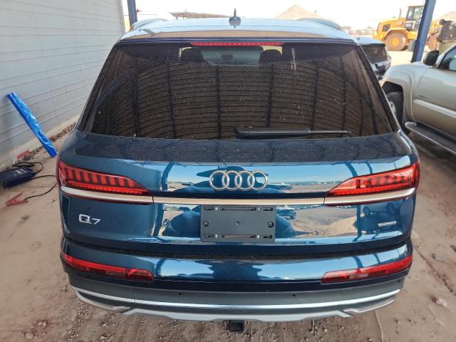 WA1VXBF72MD039716 - 2021 AUDI Q7 PRESTIGE TEAL photo 6