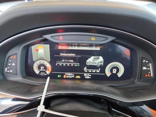 WA1VXBF72MD039716 - 2021 AUDI Q7 PRESTIGE TEAL photo 9