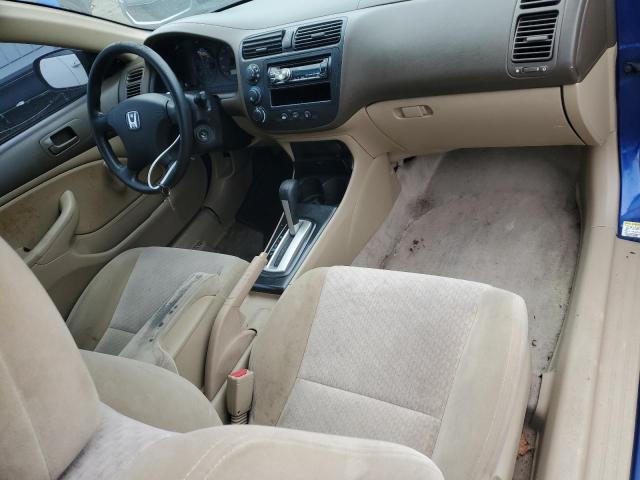 1HGEM22354L071486 - 2004 HONDA CIVIC DX VP Blau Foto 8