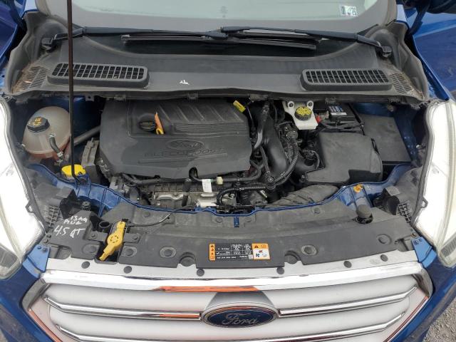 1FMCU9GD9HUE55945 - 2017 FORD ESCAPE SE 蓝色 照片 12