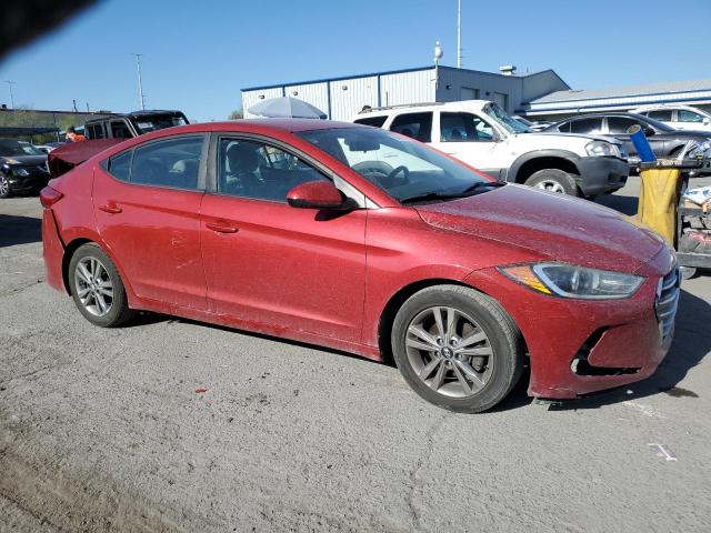 5NPD84LF3HH169252 - 2017 HYUNDAI ELANTRA SE RED photo 4