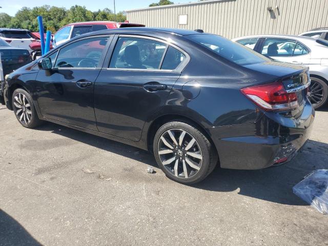 2HGFB2F98FH527103 - 2015 HONDA CIVIC EXL BLACK photo 2