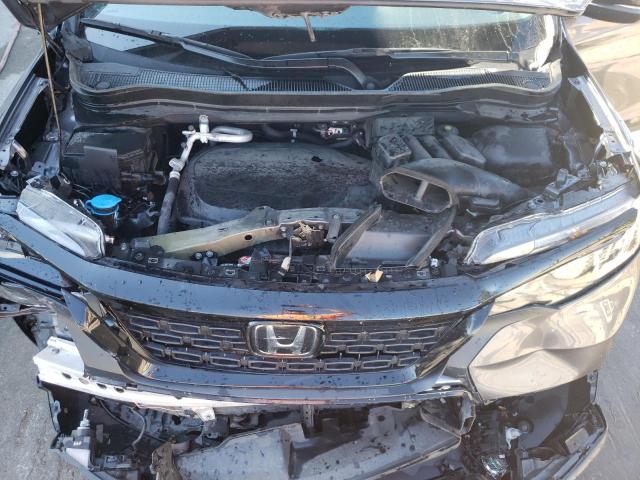 5FNYF7H5XMB000329 - 2021 HONDA PASSPORT EXL ნაცრისფერი ფოტო 12