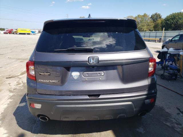 5FNYF7H5XMB000329 - 2021 HONDA PASSPORT EXL ნაცრისფერი ფოტო 6