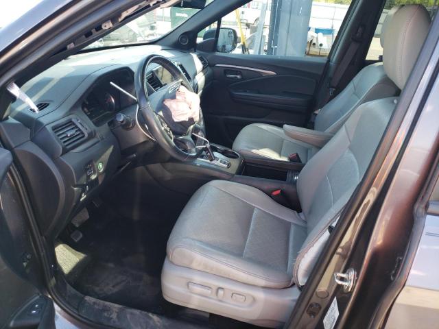 5FNYF7H5XMB000329 - 2021 HONDA PASSPORT EXL ნაცრისფერი ფოტო 7