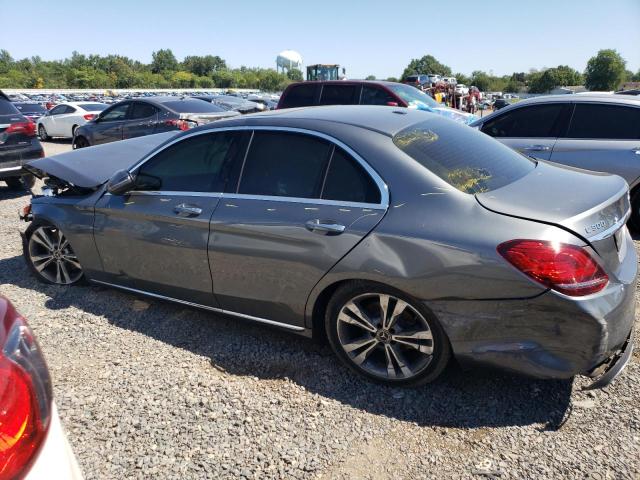 55SWF8DB8KU312685 - 2019 MERCEDES-BENZ C 300 GRAY photo 2