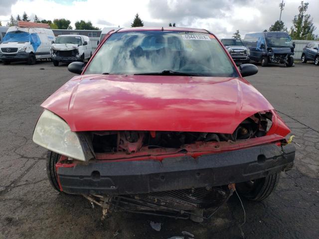 1FAFP38Z35W161642 - 2005 FORD FOCUS ZX4 ST RED photo 5