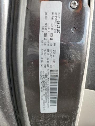 2C4RC1BG6HR532708 - 2017 CHRYSLER PACIFICA TOURING L GRAY photo 12