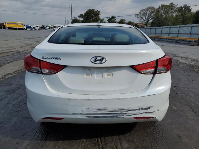 5NPDH4AE2DH160160 - 2013 HYUNDAI ELANTRA GLS WHITE photo 6