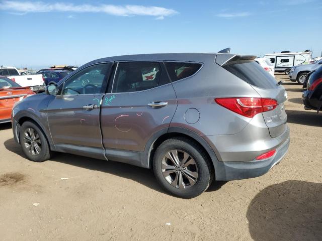 5XYZTDLBXEG197425 - 2014 HYUNDAI SANTA FE S GRAY photo 2