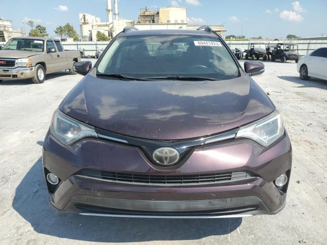 2T3WFREV1JW435933 - 2018 TOYOTA RAV4 ADVENTURE MAROON photo 5