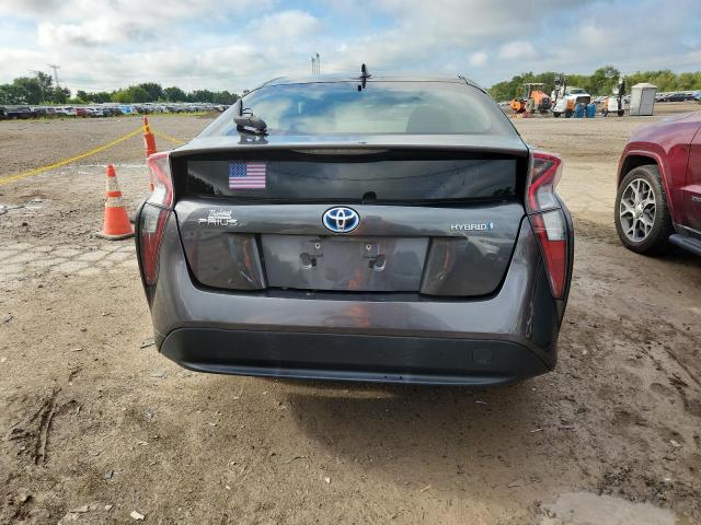 JTDKBRFU4G3000660 - 2016 TOYOTA PRIUS GRAY photo 6