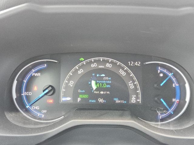 4T3LWRFV9RU143332 - 2024 TOYOTA RAV4 LE WHITE photo 9