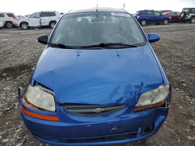 KL1TJ52664B191904 - 2004 CHEVROLET AVEO LS 蓝色 照片 5