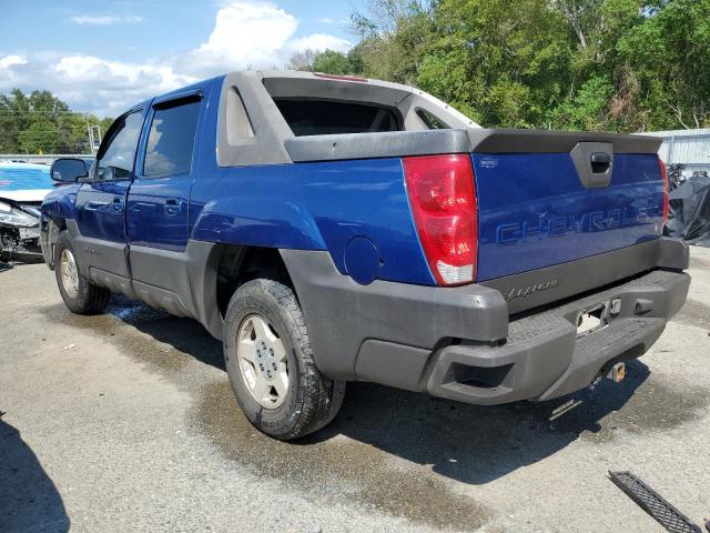 3GNEC13T43G267139 - 2003 CHEVROLET AVALANCHE C1500 BLUE photo 2