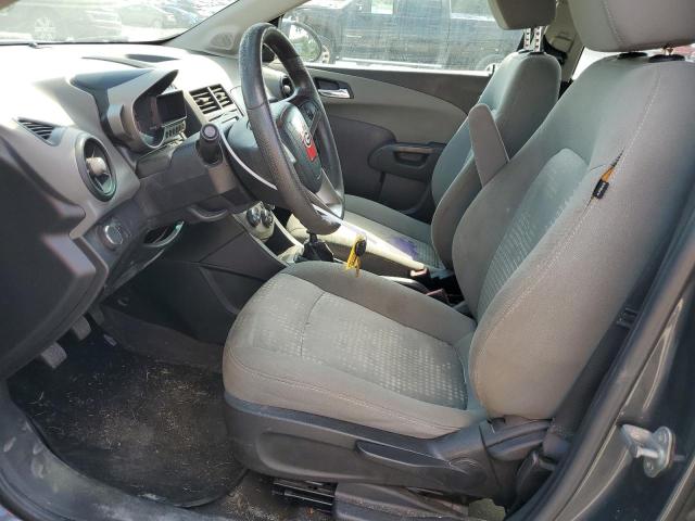 1G1JB5SH4D4125900 - 2013 CHEVROLET SONIC LS CHARCOAL photo 7