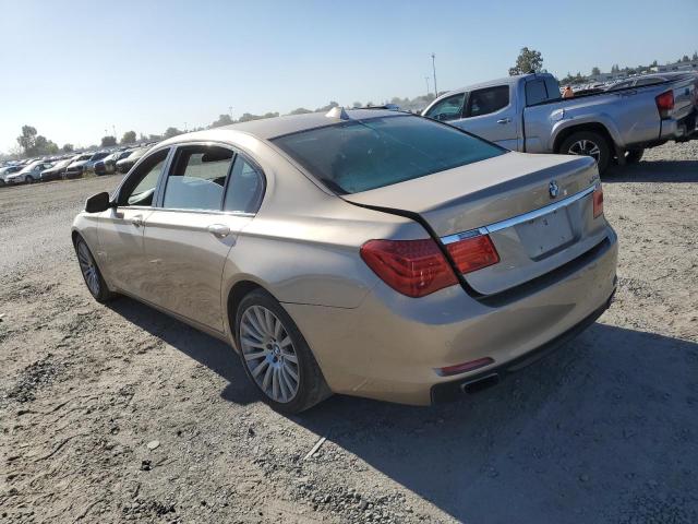 WBAKB83549CY59027 - 2009 BMW 750 LI BEIGE photo 2