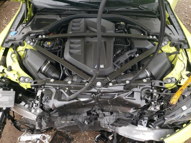 WBS43AY04PFN58937 - 2023 BMW M3 COMPETITION GREEN photo 11