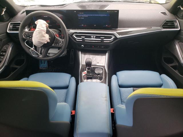 WBS43AY04PFN58937 - 2023 BMW M3 COMPETITION GREEN photo 8