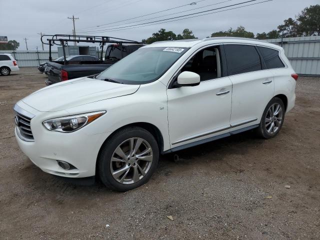 5N1AL0MN5EC533254 - 2014 INFINITI QX60 WHITE photo 1