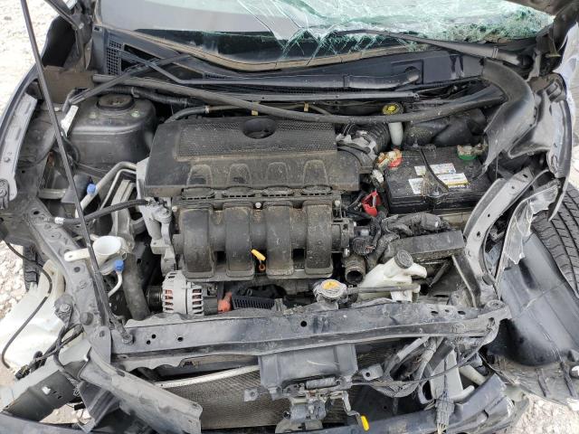 3N1AB7AP6KY412163 - 2019 NISSAN SENTRA S GRAY photo 11