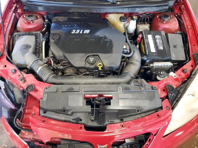 1G2ZG58N674145504 - 2007 PONTIAC G6 BASE RED photo 11