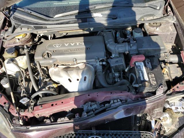 JTKDE167480221070 - 2008 TOYOTA SCION TC PURPLE photo 11