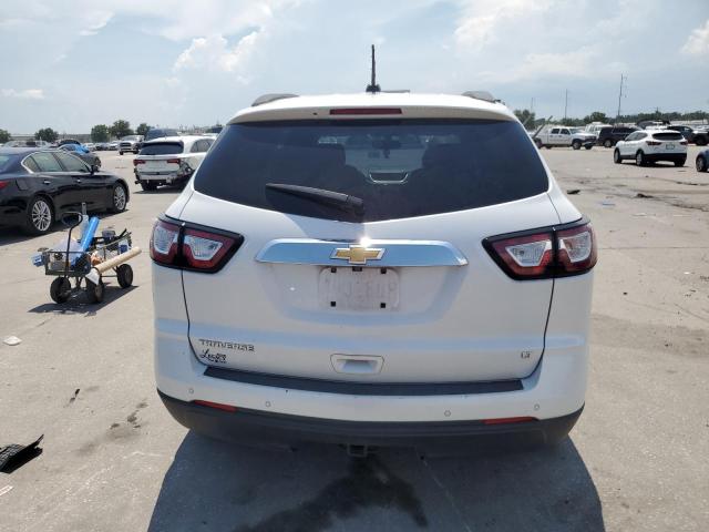 1GNKRGKDXHJ245540 - 2017 CHEVROLET TRAVERSE LT WHITE photo 6