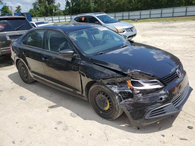 3VW2K7AJ5CM351598 - 2012 VOLKSWAGEN JETTA BASE BLACK photo 4