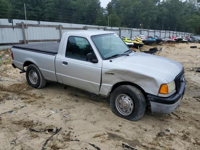 1FTYR10D35PA00736 - 2005 FORD RANGER SILVER photo 4