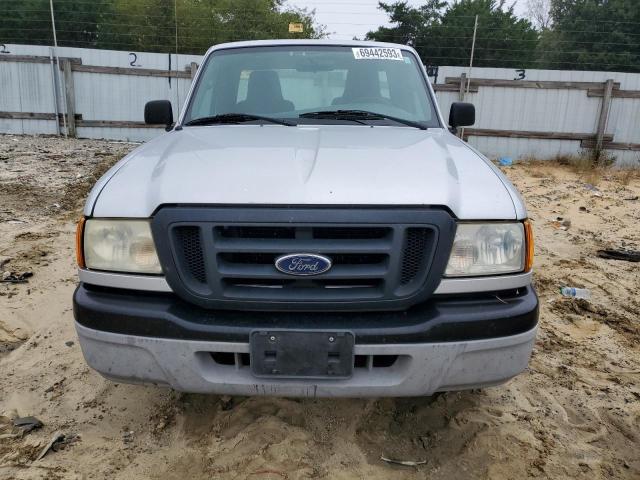 1FTYR10D35PA00736 - 2005 FORD RANGER SILVER photo 5