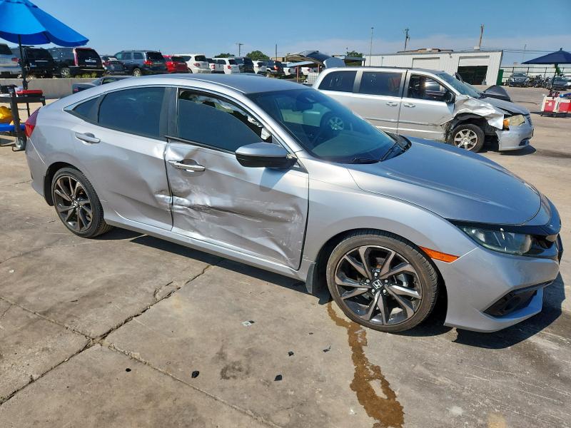 2HGFC2F8XMH520333 - 2021 HONDA CIVIC SPORT 银色 照片 4