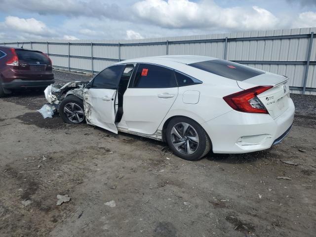 2HGFC2F67KH582283 - 2019 HONDA CIVIC LX WHITE photo 2