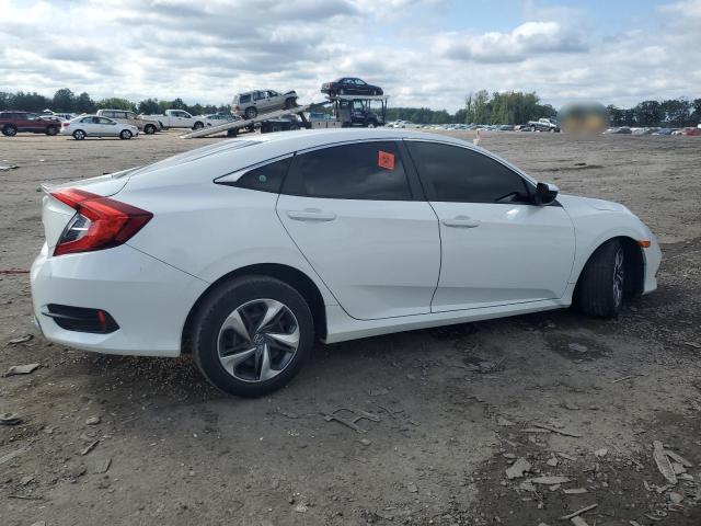 2HGFC2F67KH582283 - 2019 HONDA CIVIC LX WHITE photo 3