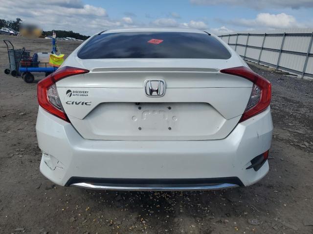 2HGFC2F67KH582283 - 2019 HONDA CIVIC LX WHITE photo 6