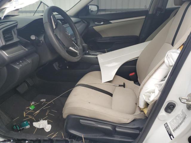 2HGFC2F67KH582283 - 2019 HONDA CIVIC LX WHITE photo 7