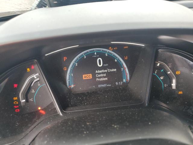 2HGFC2F67KH582283 - 2019 HONDA CIVIC LX WHITE photo 9