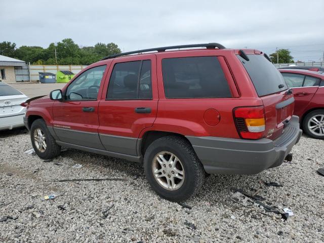 1J4GW48N42C205353 - 2002 JEEP GRAND CHER LAREDO RED photo 2