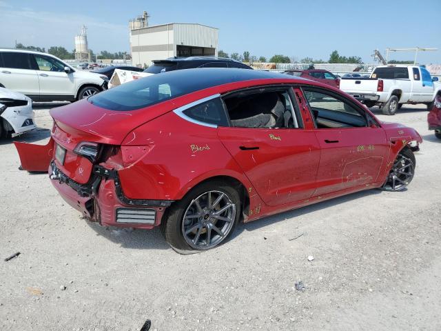 5YJ3E1EA1KF298956 - 2019 TESLA MODEL 3 Qırmızı foto 3